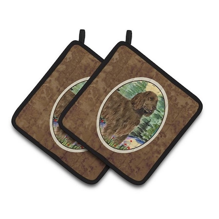 Carolines Treasures Field Spaniel Pair of Pot Holders, 7.5 x 3 x 7.5 in. SS8131PTHD